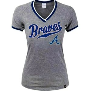 SALE🔥5th & Ocean Atlanta Braves Opening Night Shirt Xl